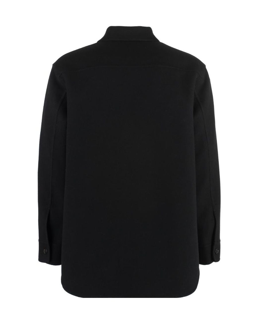 Jil Sander Black Outer Shirt for men