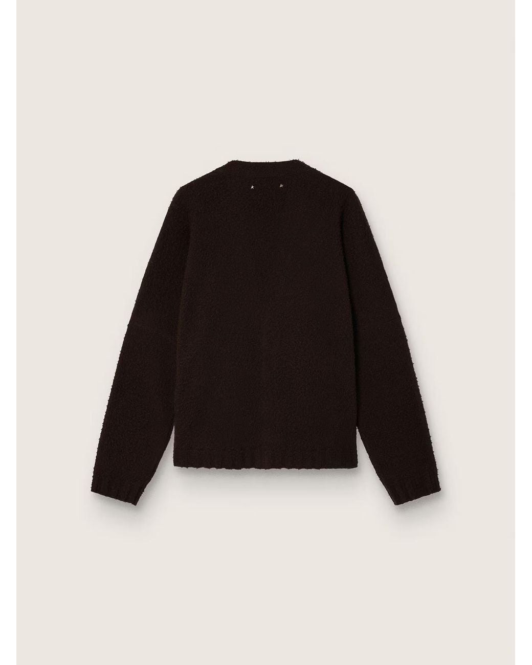 Golden Goose Deluxe Brand Black Oversized Cardigan for men