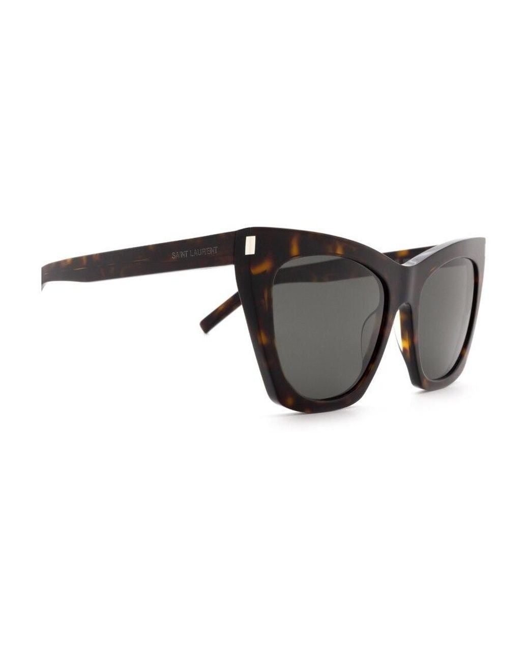 Saint Laurent Multicolor Eyewear Kate Cat Eye Frame Sunglasses