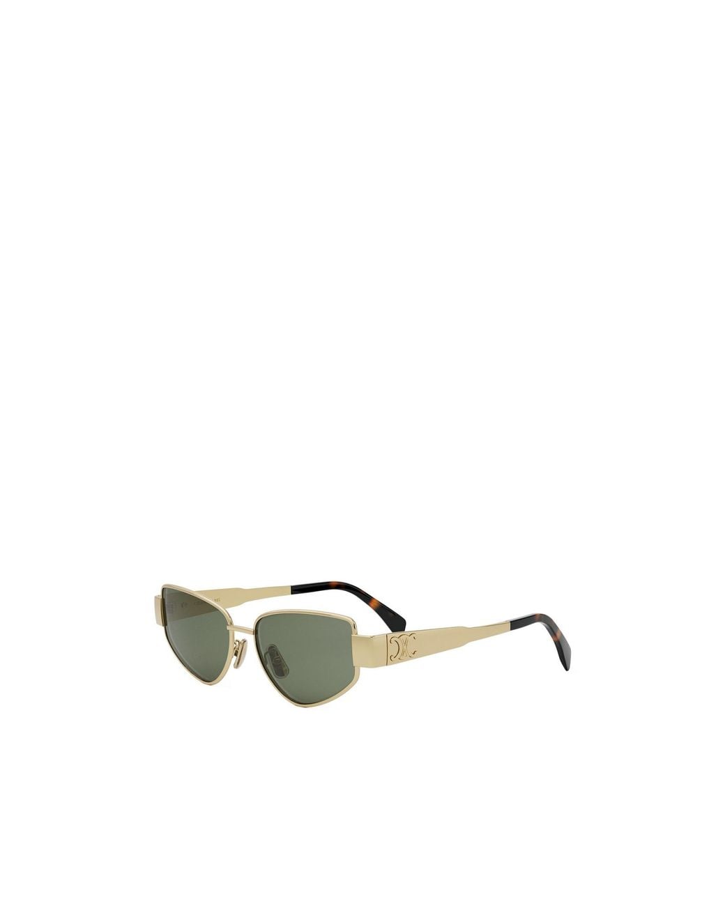 Céline Green Logo Sunglasses for men