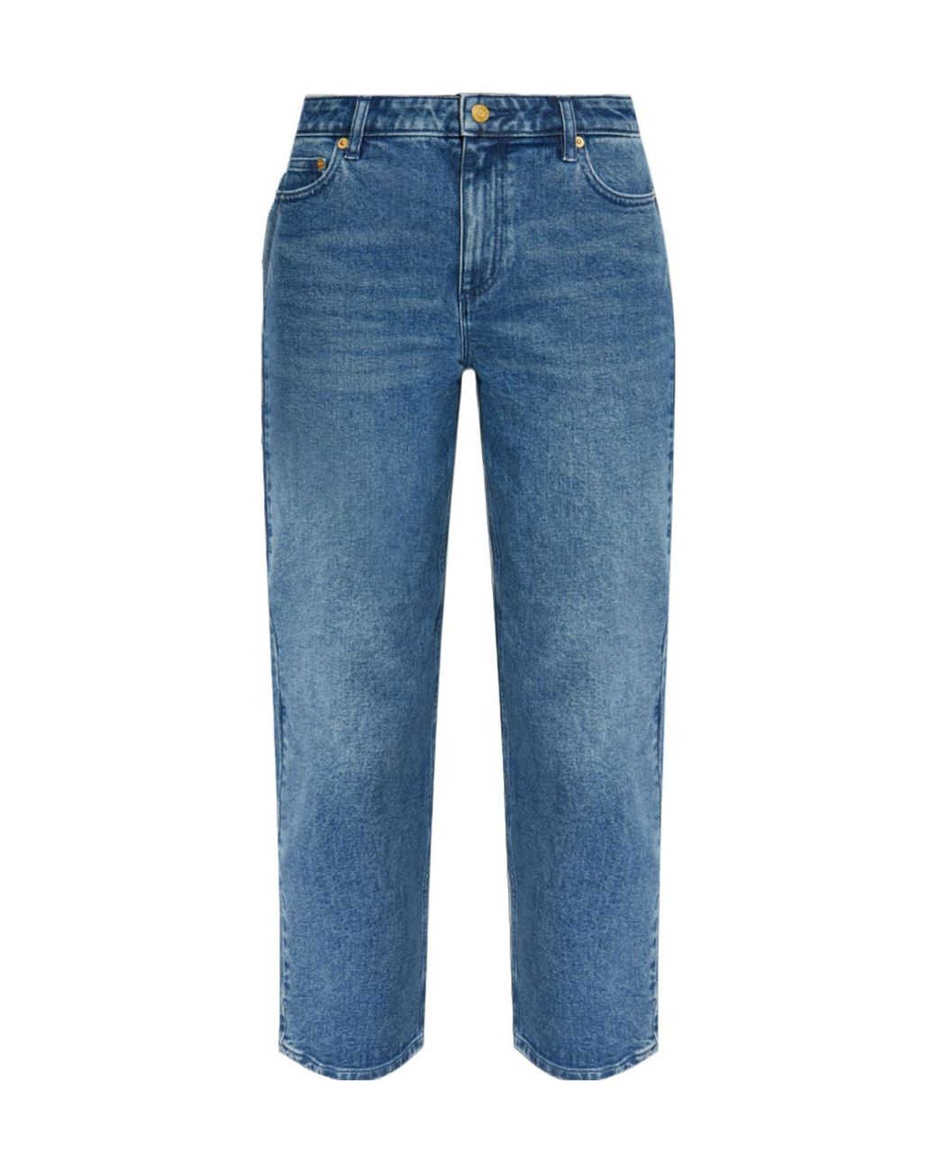 MICHAEL Michael Kors Blue Straight-Leg Stretch Denim Jeans