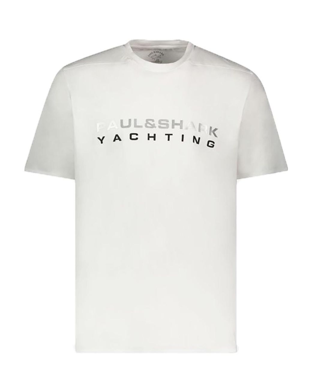 Paul & Shark White Item O-Neck Short-Sleeved T-Shirt for men