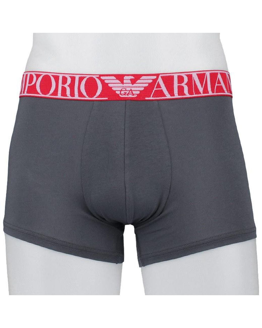 Emporio Armani Red Logo Briefs 2-Pack for men