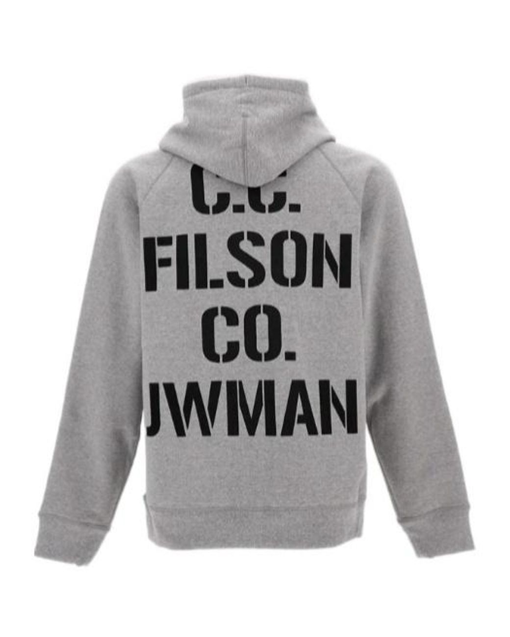 Junya Watanabe White Hooded Sweatshirt Jacket for men