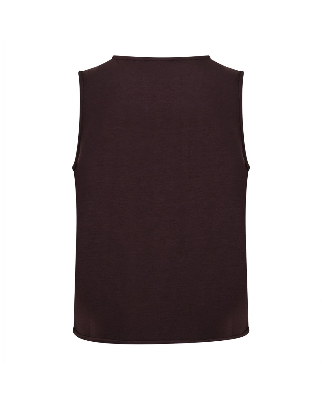 Varley Purple Button-Front Vest