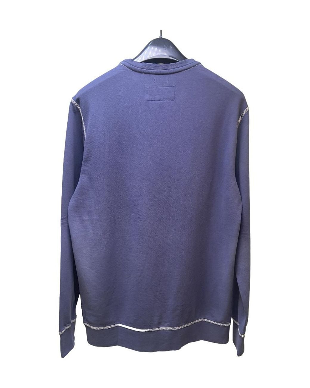 Armani Jeans Blue Logo T-Shirt With Round Neck for men