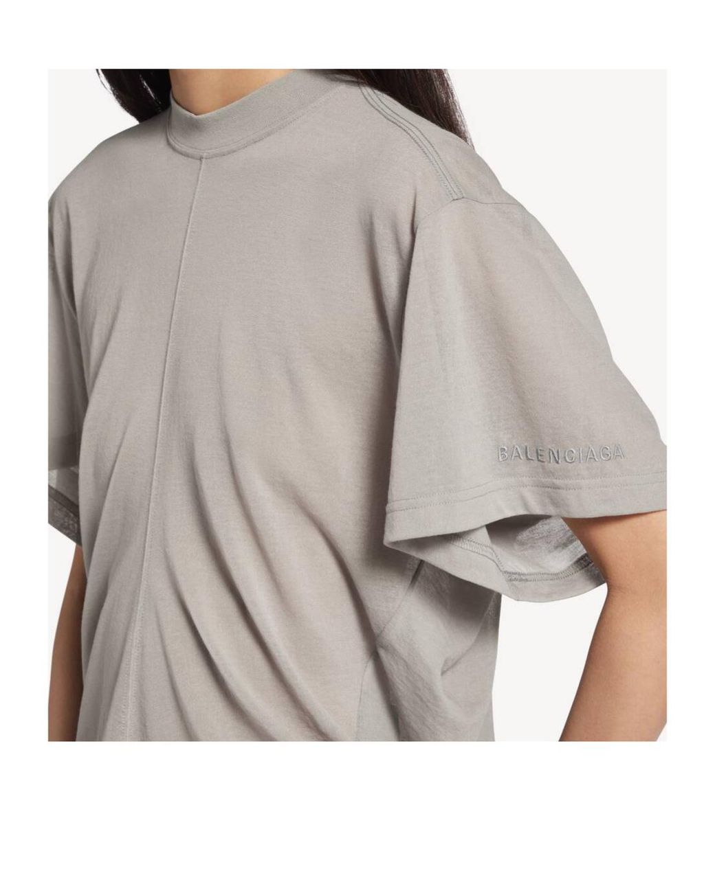 Balenciaga Gray Top