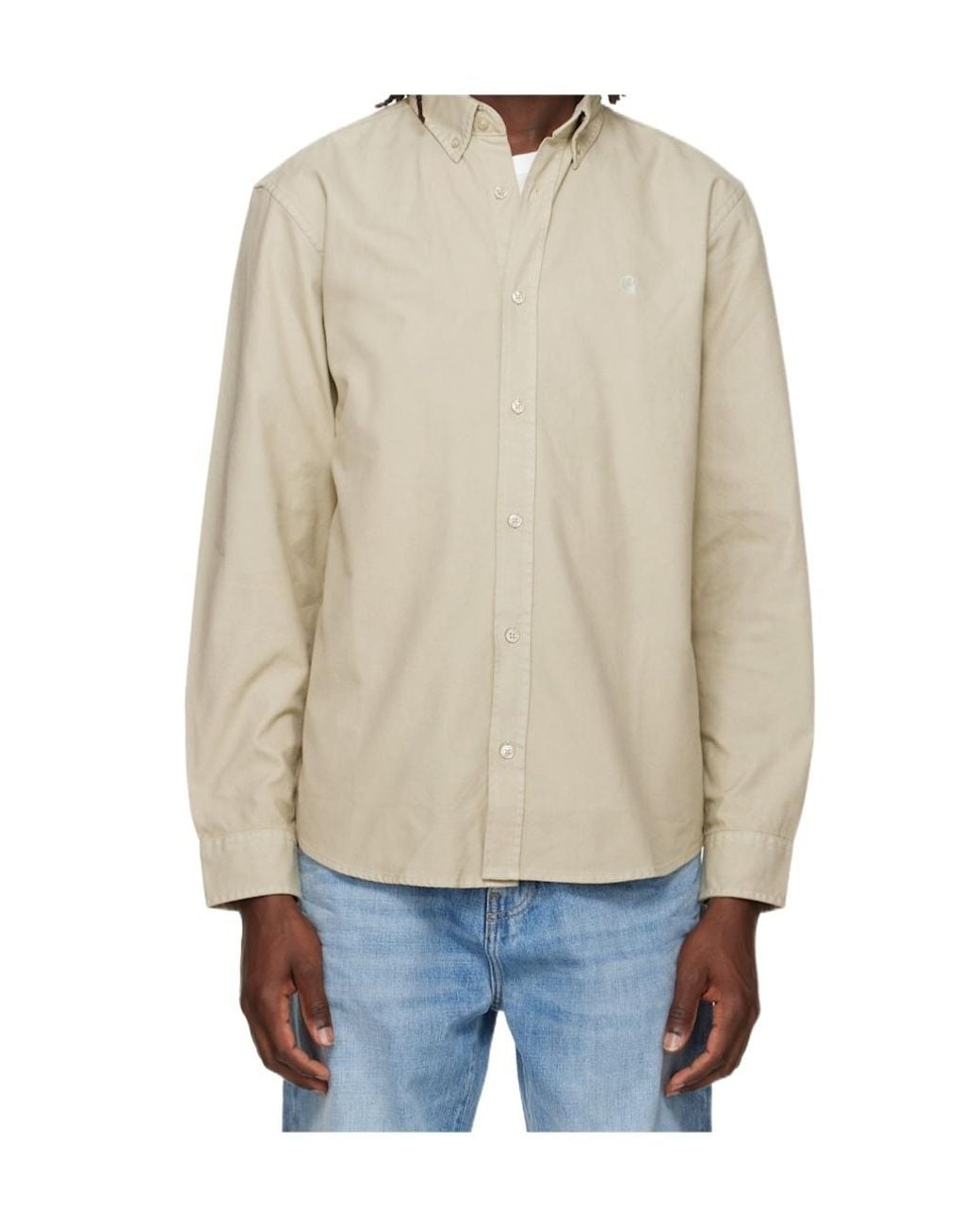 Carhartt Natural Long Sleeve Shirt for men
