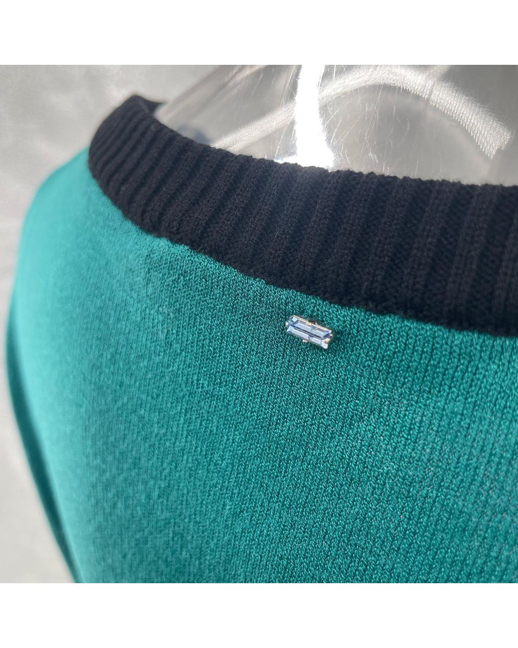 Sportmax Blue Long-Sleeved Sweater