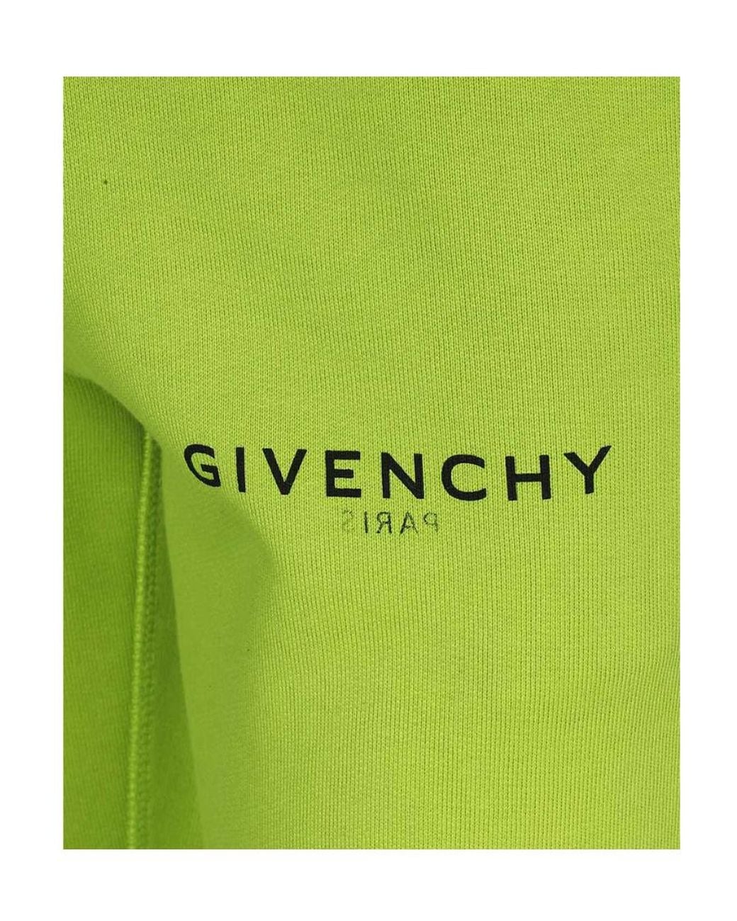 Givenchy Green Logo Sweatpants for men