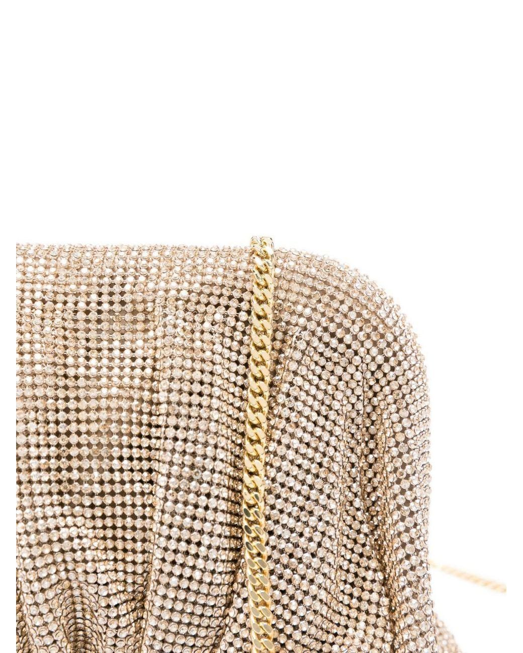 Benedetta Bruzziches Natural Magnetic-Clasp Clutch