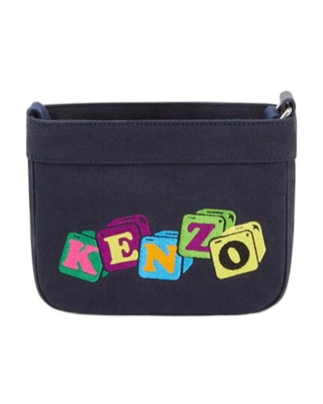 KENZO Blue 'Boke Boy' Small Bag for men