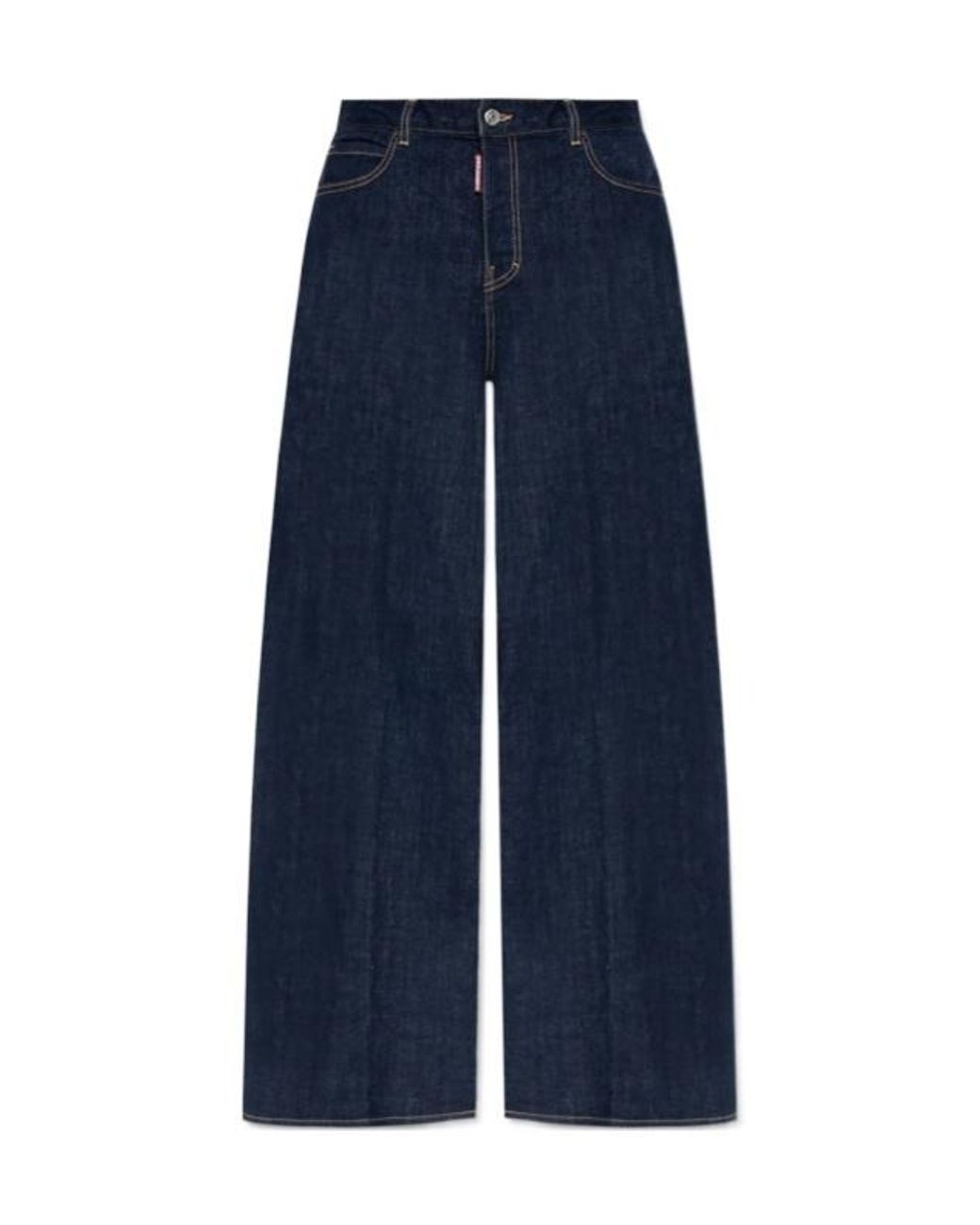 DSquared² Blue Dark Rinse Wash Traveller Jeans