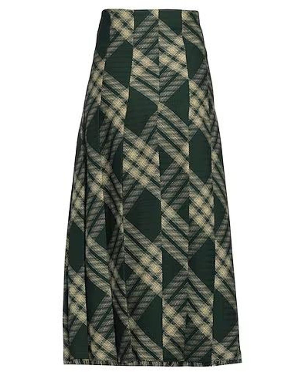 Burberry Green Long Skirts