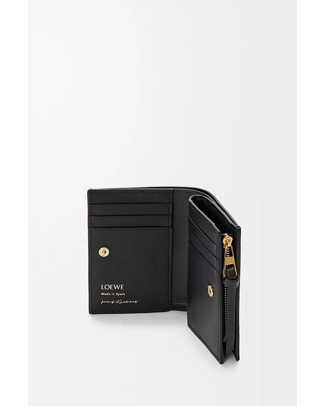 Loewe Purple Compact Wallet