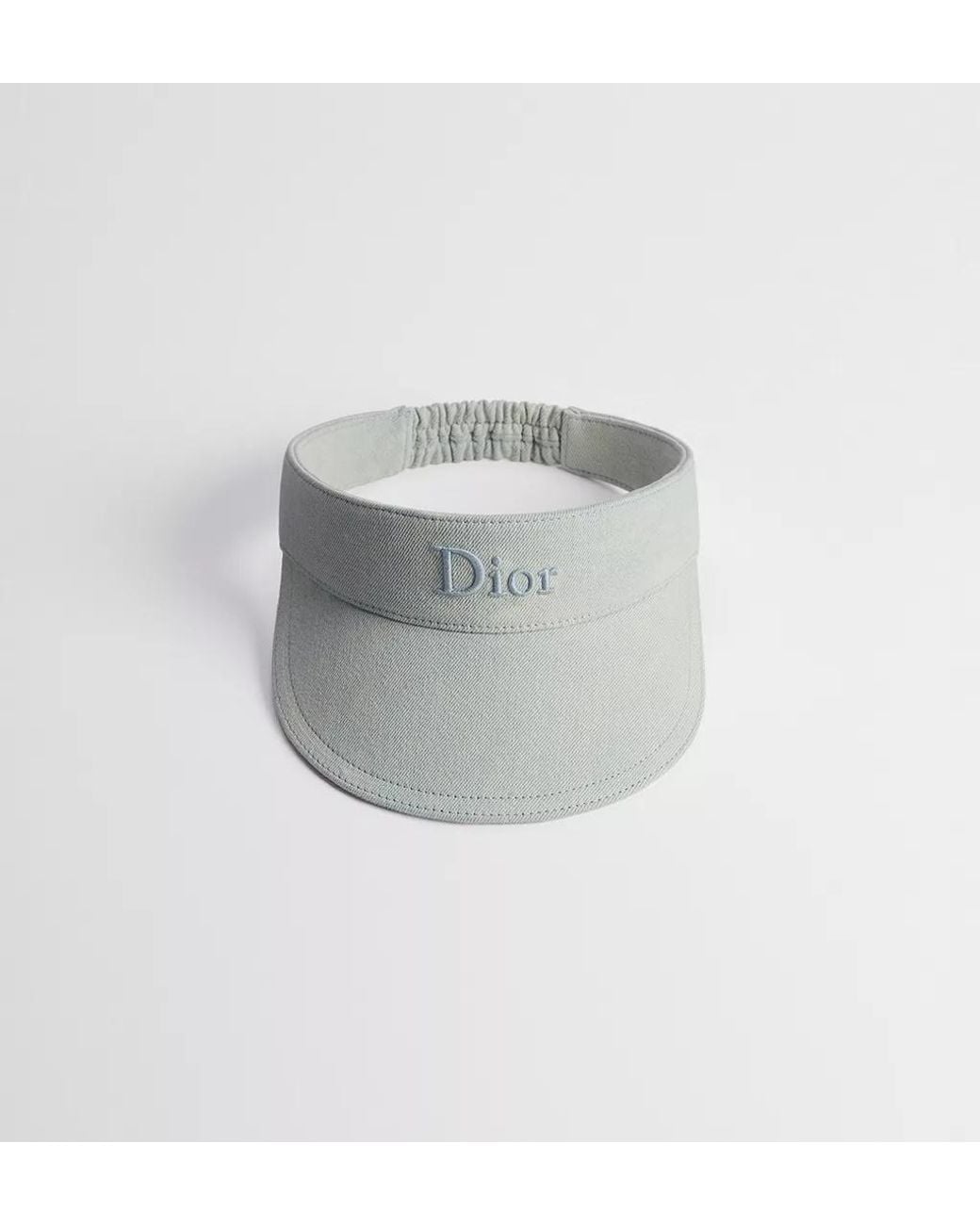Dior White Iviera D-Smash Visor