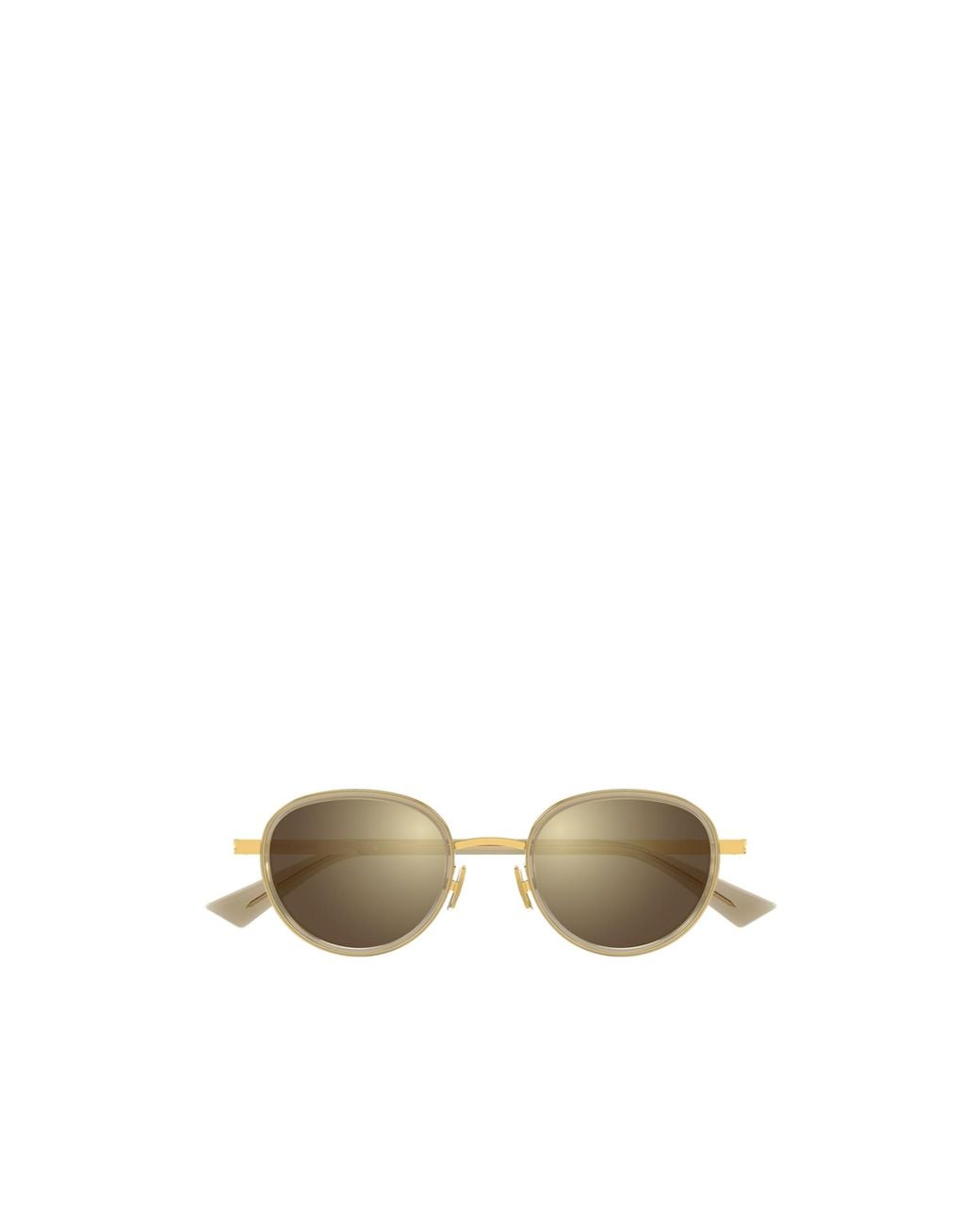 Bottega Veneta Multicolor Eyewear Oval Frame Sunglasses for men
