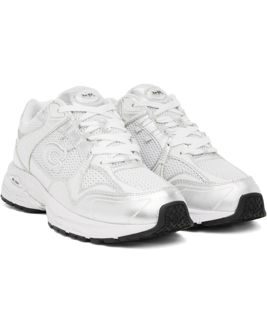 COACH Gray C301 Sneaker (Optic) Shoes for men