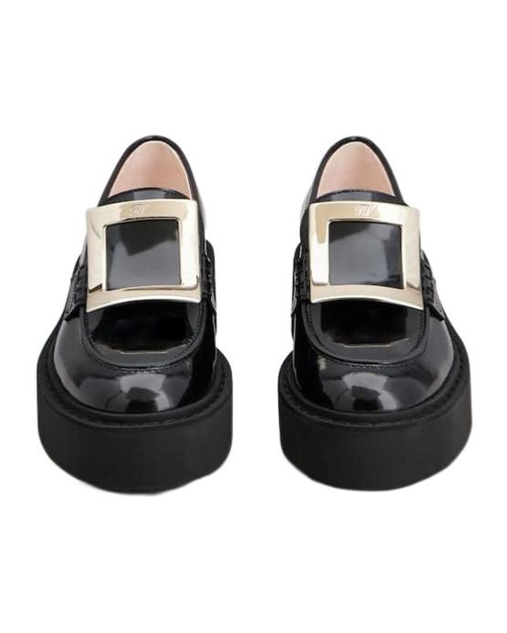 Roger Vivier Black Viv' Rangers Loafers