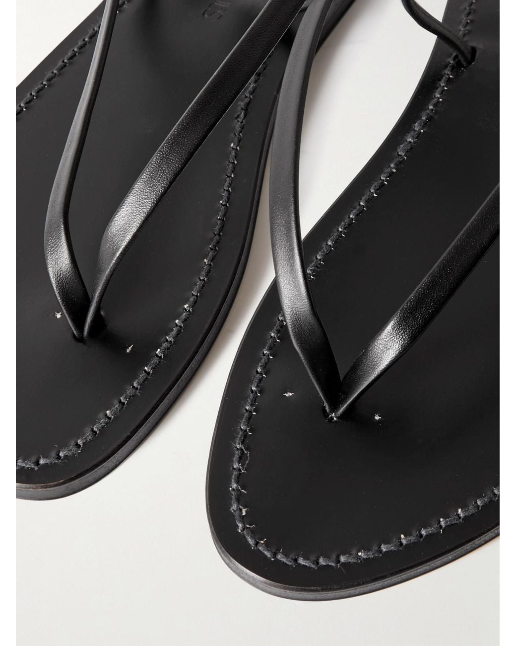 K. Jacques Brown Abako Leather Sandals