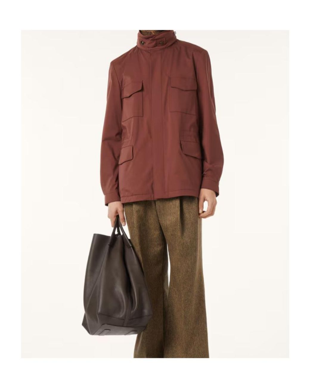 Loro Piana Red Traveler Field Jacket for men
