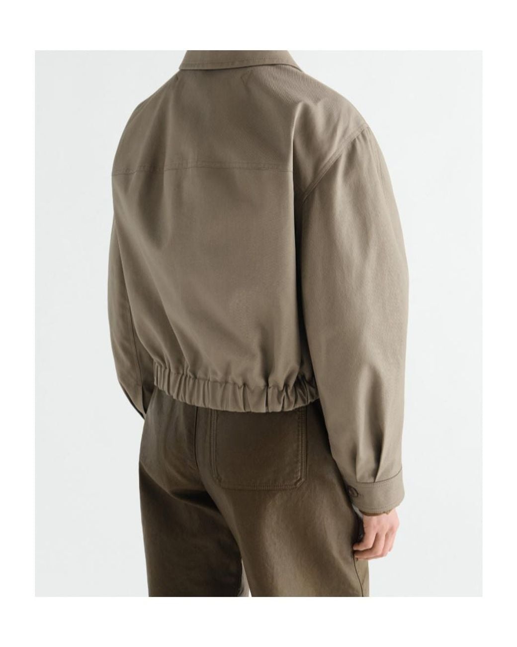 Lemaire Brown Short Blouson