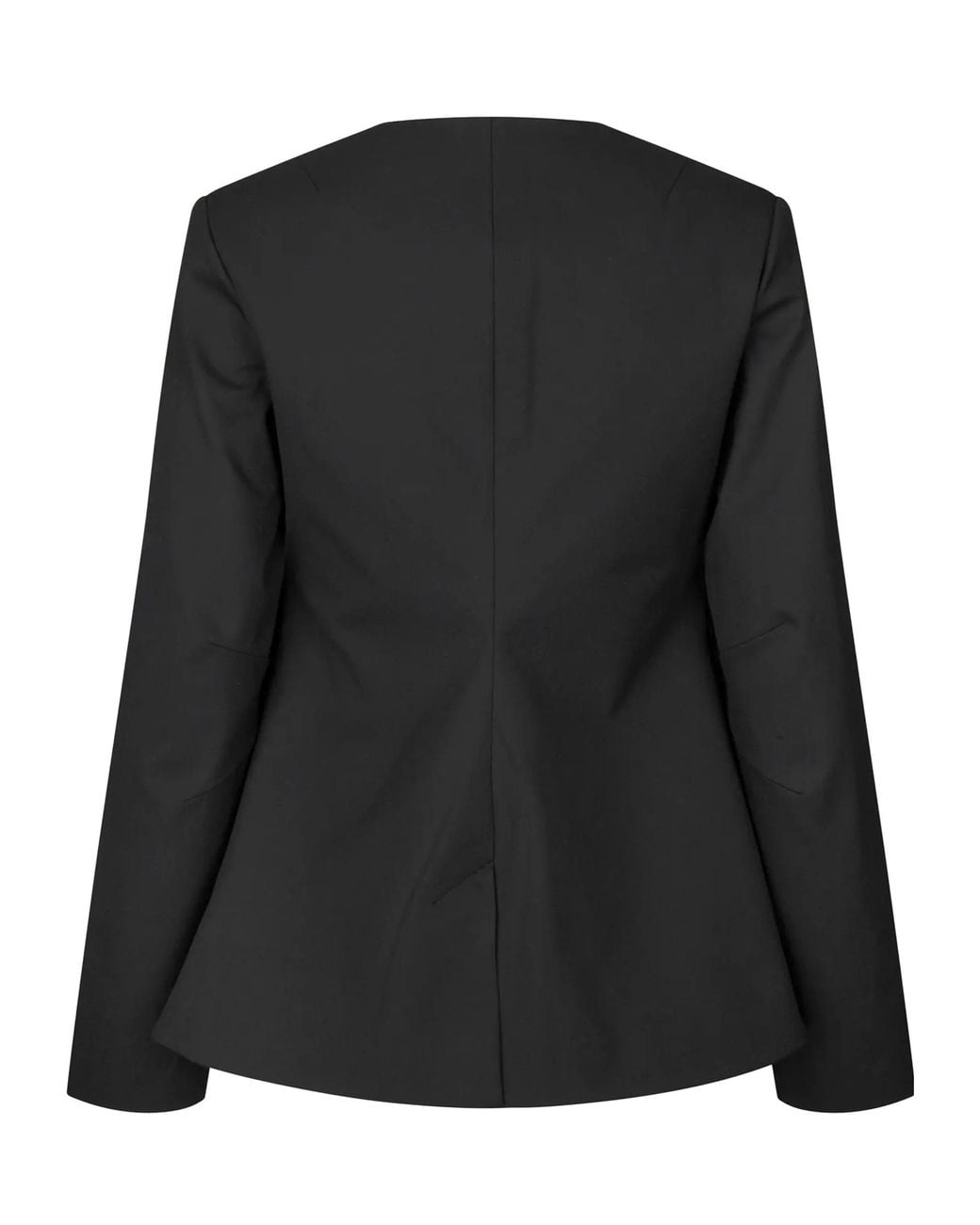 Samsøe & Samsøe Black Single-Breasted Suit Jacket
