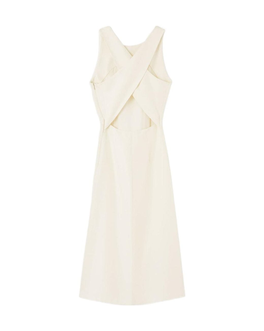 Loro Piana White Sandie Dress