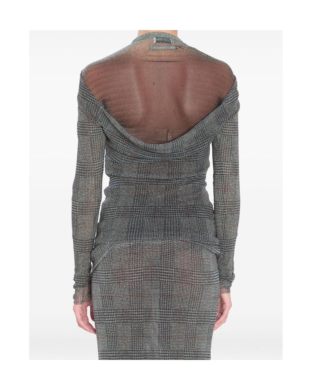 Jean Paul Gaultier Gray Long-Sleeved Tops
