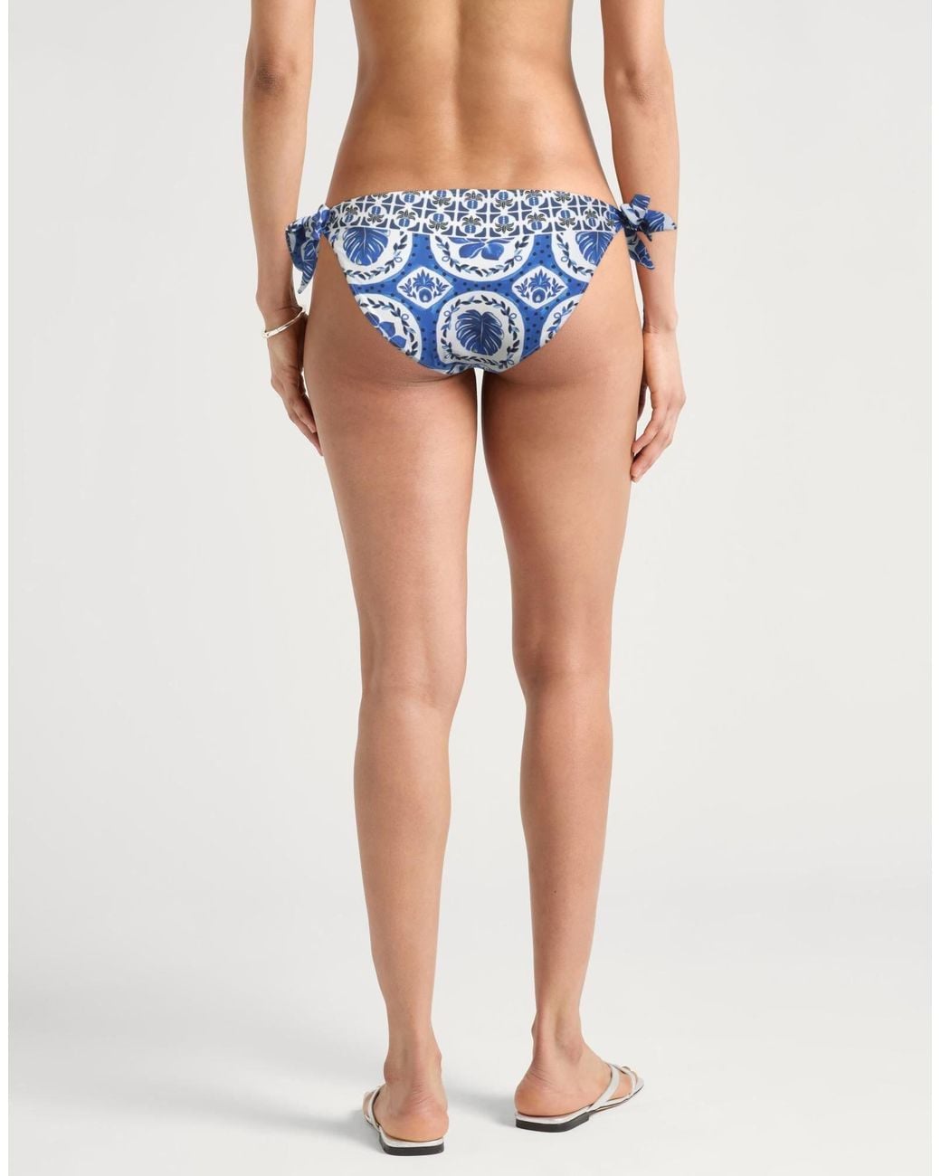 Farm Rio Blue Floral-Print Bikini