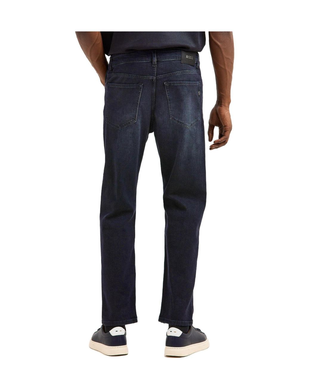 Boss Blue Simple Jeans for men