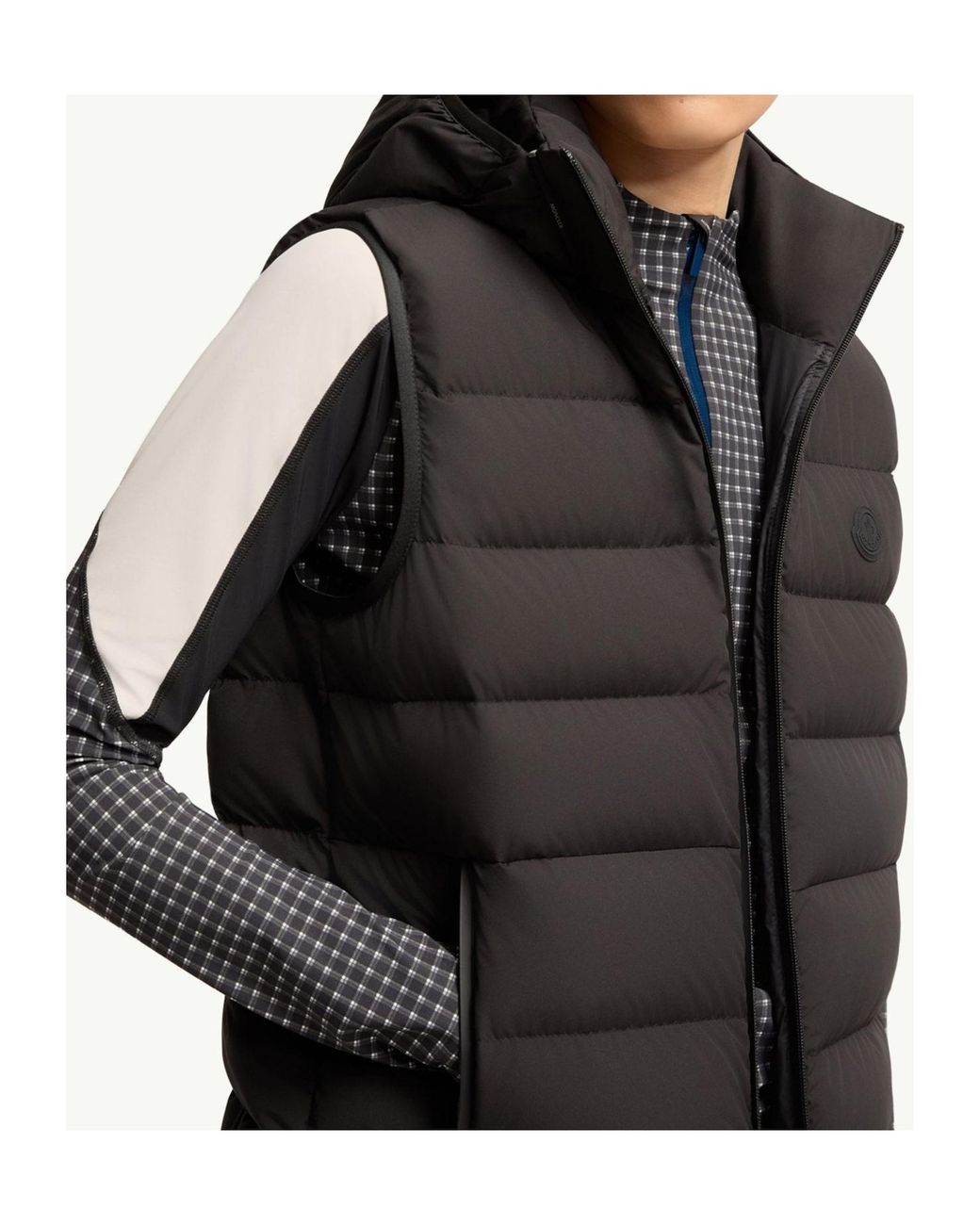 Moncler Black Arinella Down Gilet for men