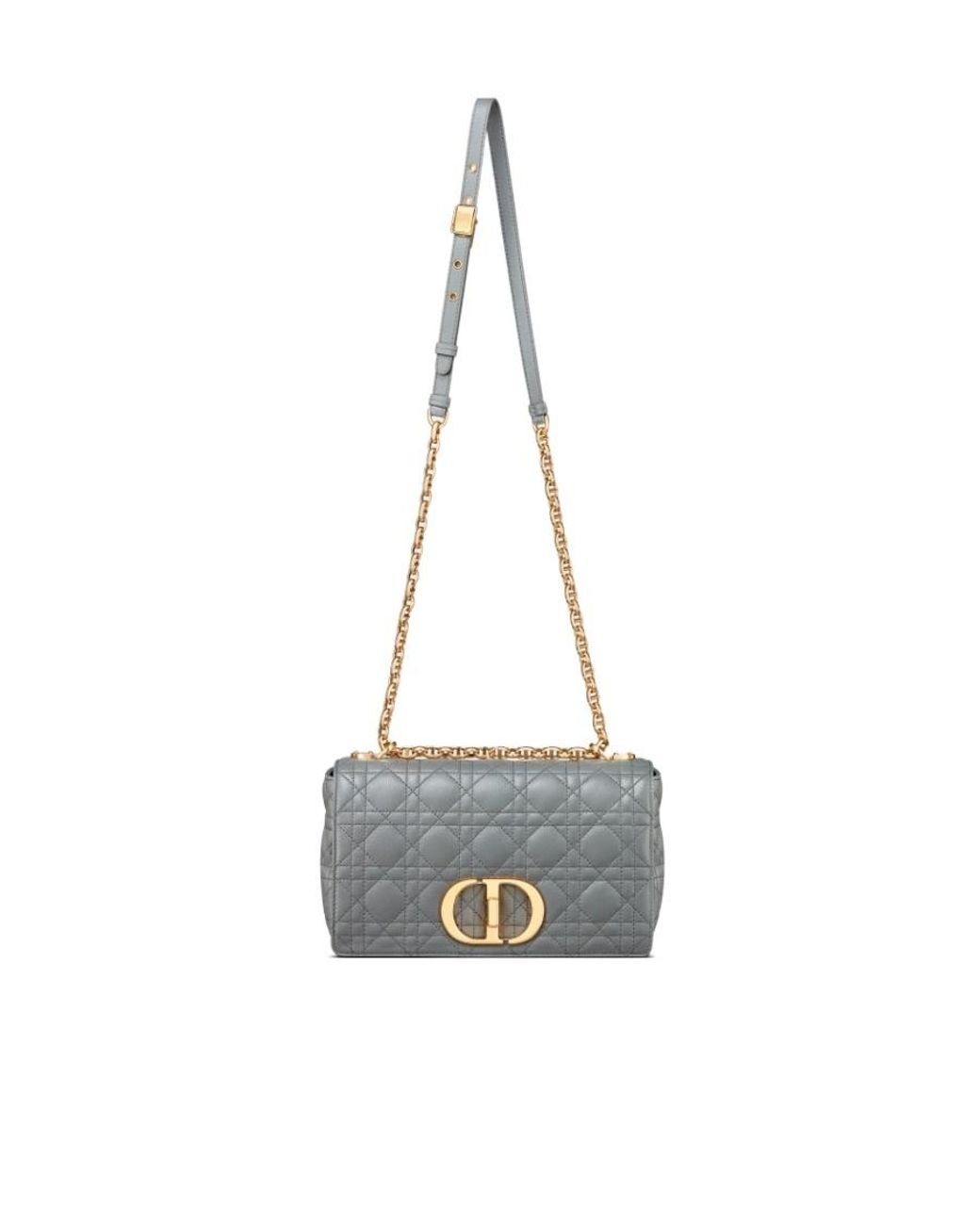 Dior Gray Medium Caro Bag