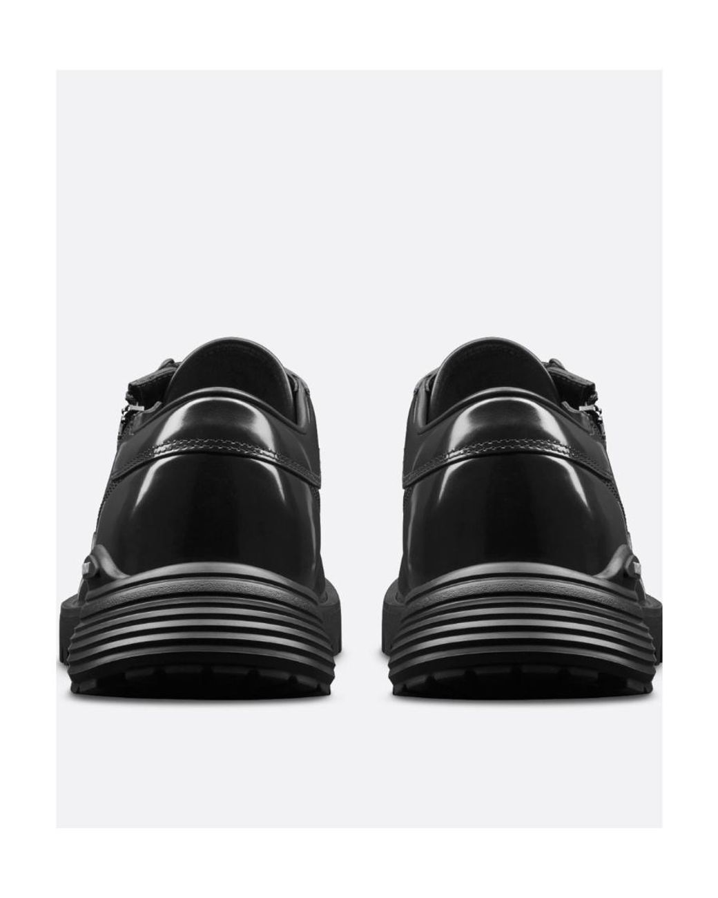 Dior Black Combat Derby Shoe for men