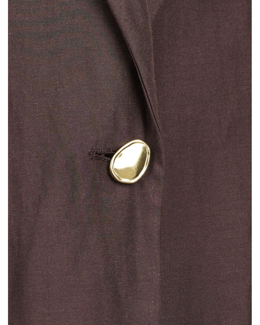 Forte_forte Brown Long-Sleeved Suit Jacket