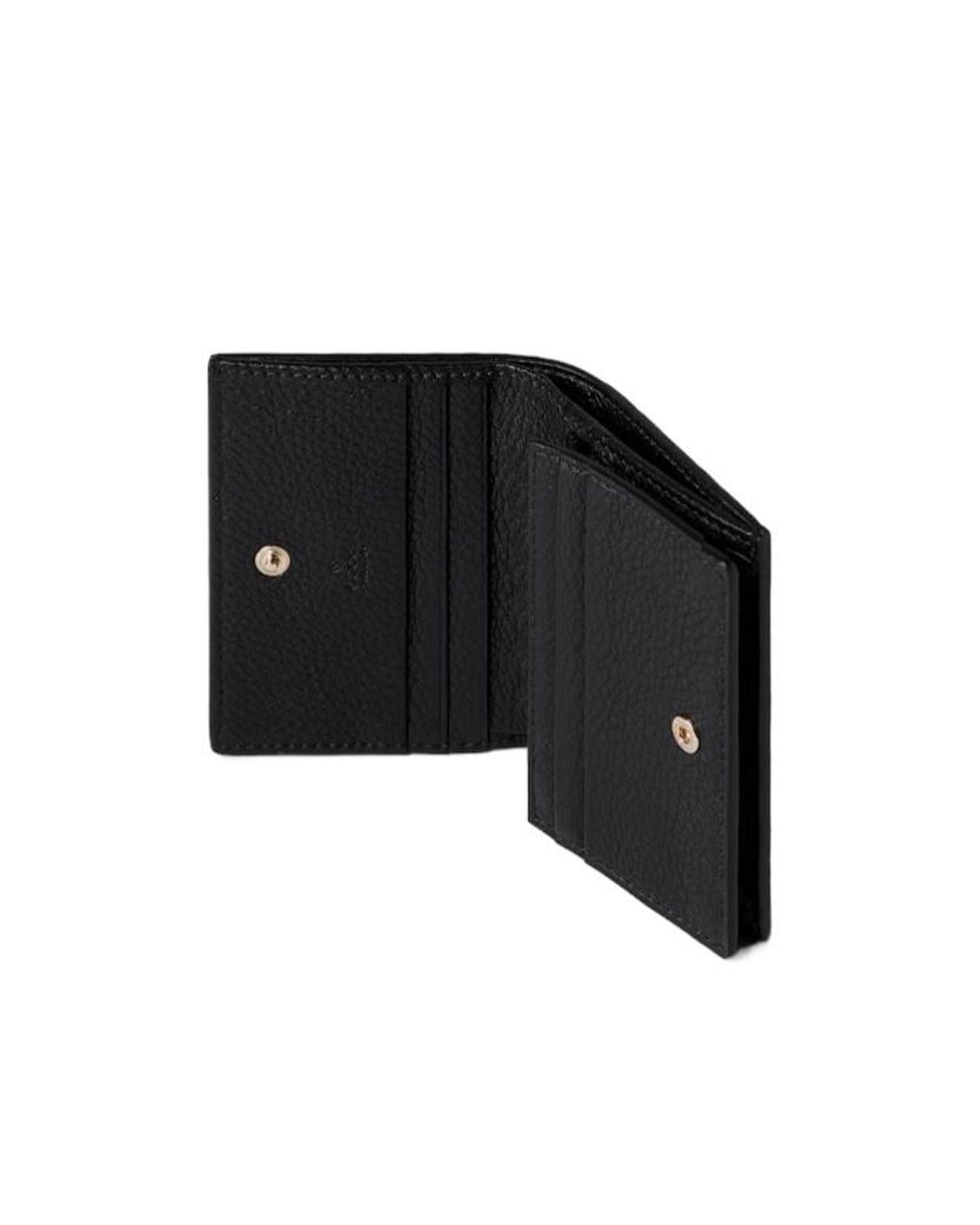 Gucci Black Gg Emblem Mini Wallet