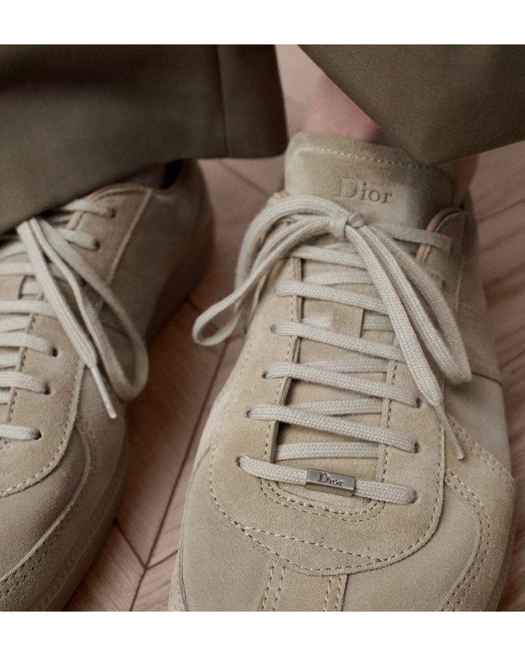 Dior Brown Homme B01 Matchpoint Sneakers for men