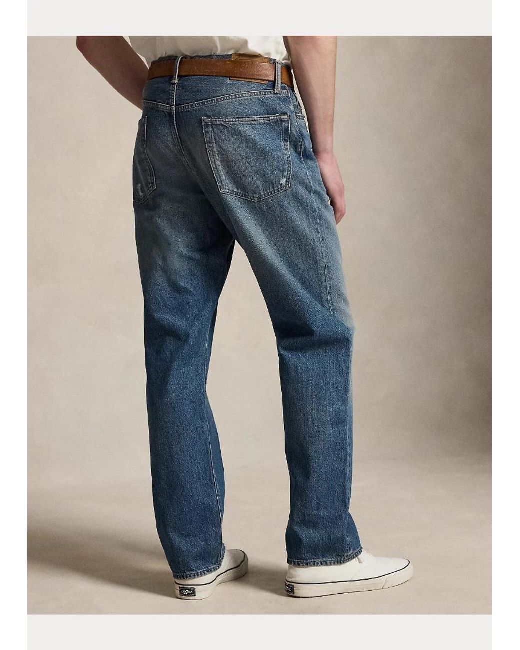 Polo Ralph Lauren Blue Straight-Leg Jeans for men