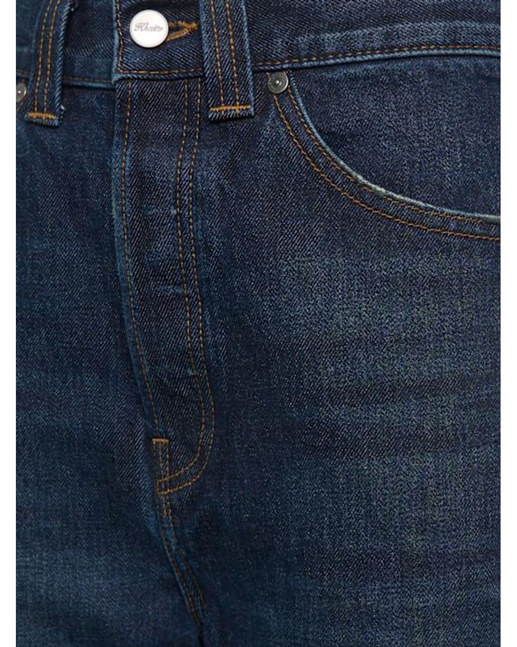 Khaite Blue Corben Denim Straight Jeans