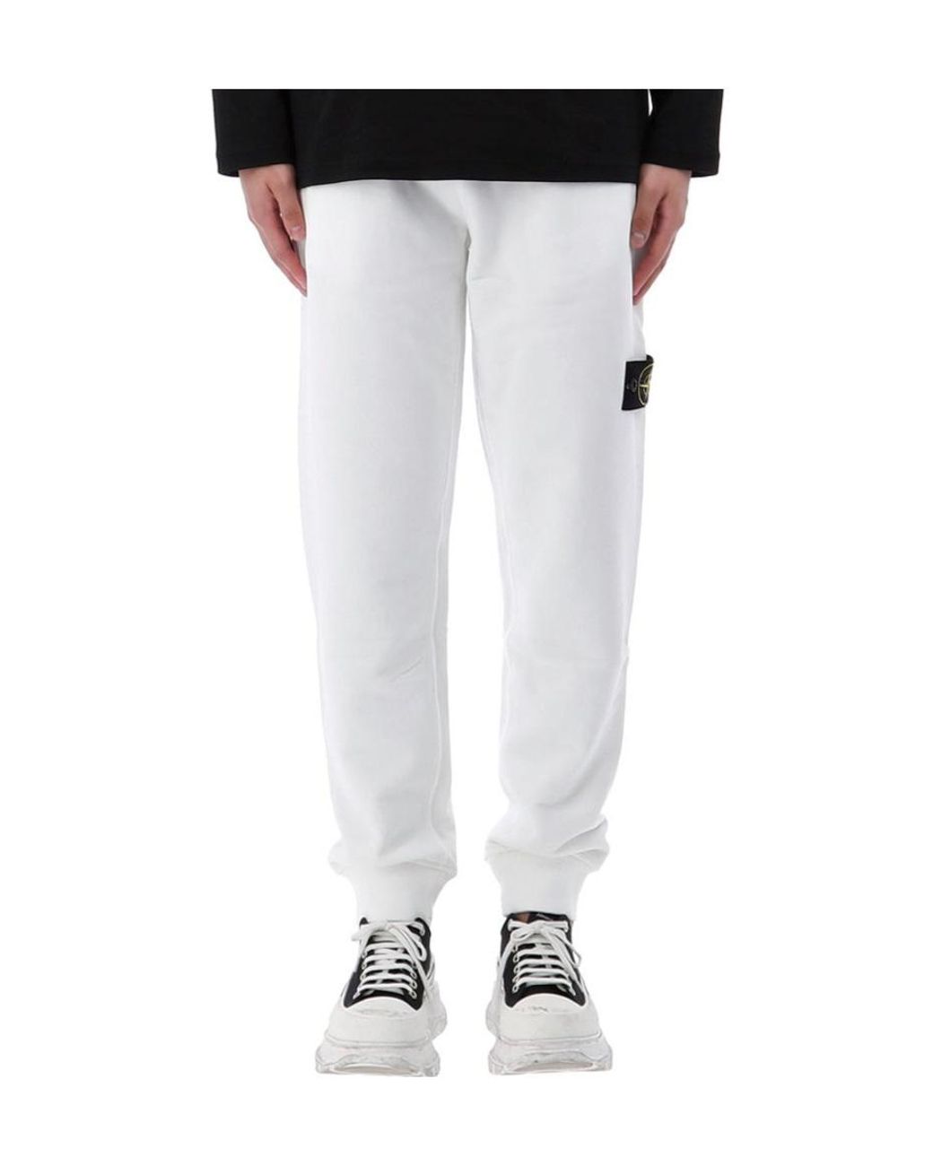 Stone Island Multicolor Patch Jogger Pants for men