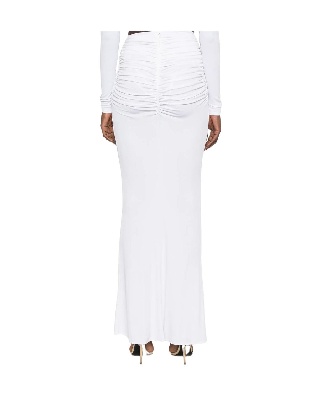 Elisabetta Franchi White Skirt