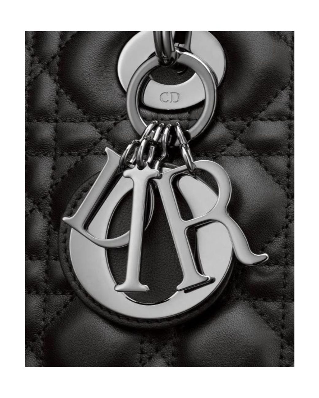 Dior Black Medium Lady Handbag