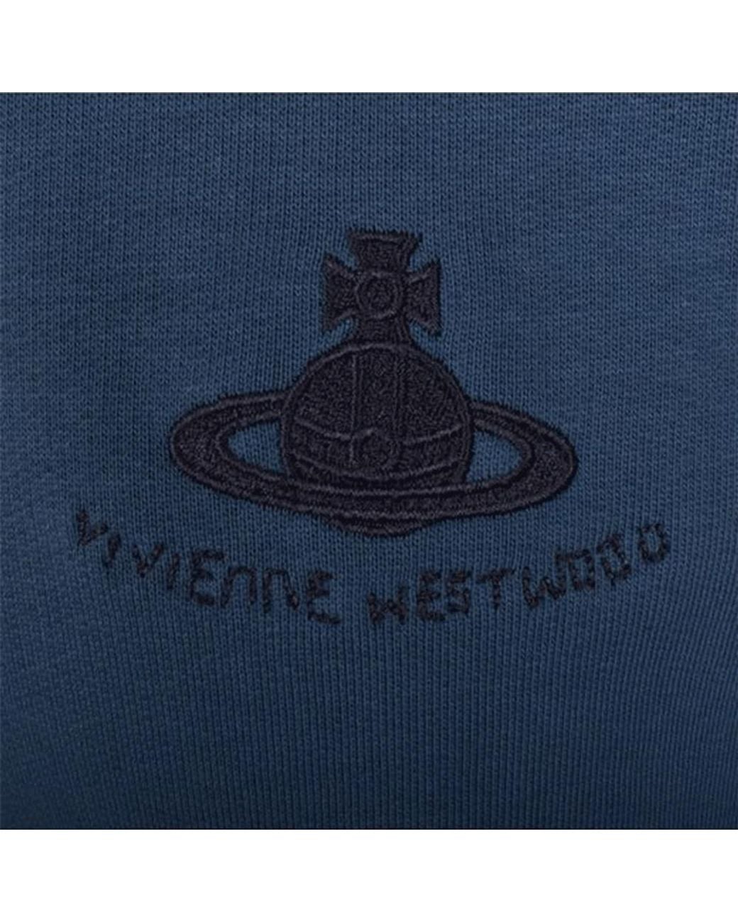Vivienne Westwood Blue Crew Neck Sweatshirt