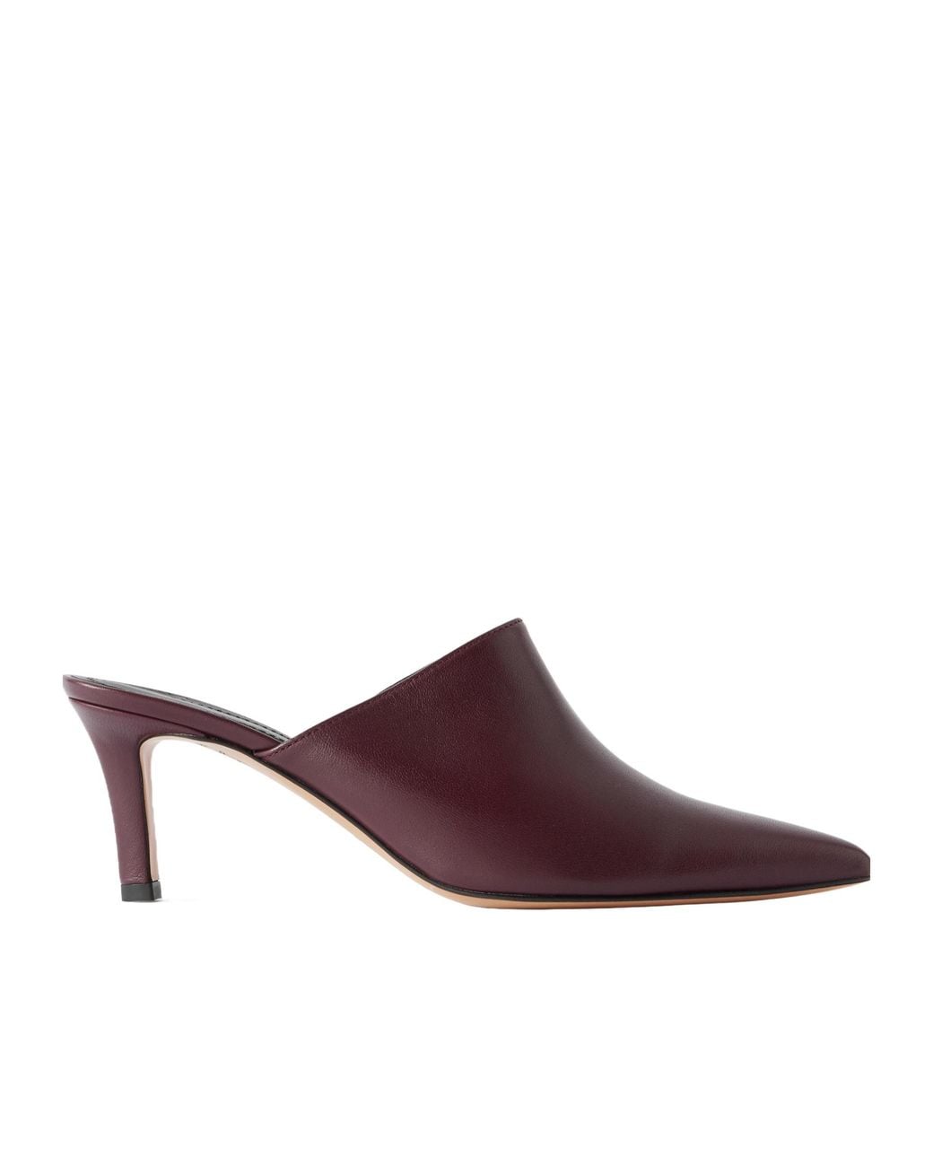 TOVE Purple Micha Leather Mules