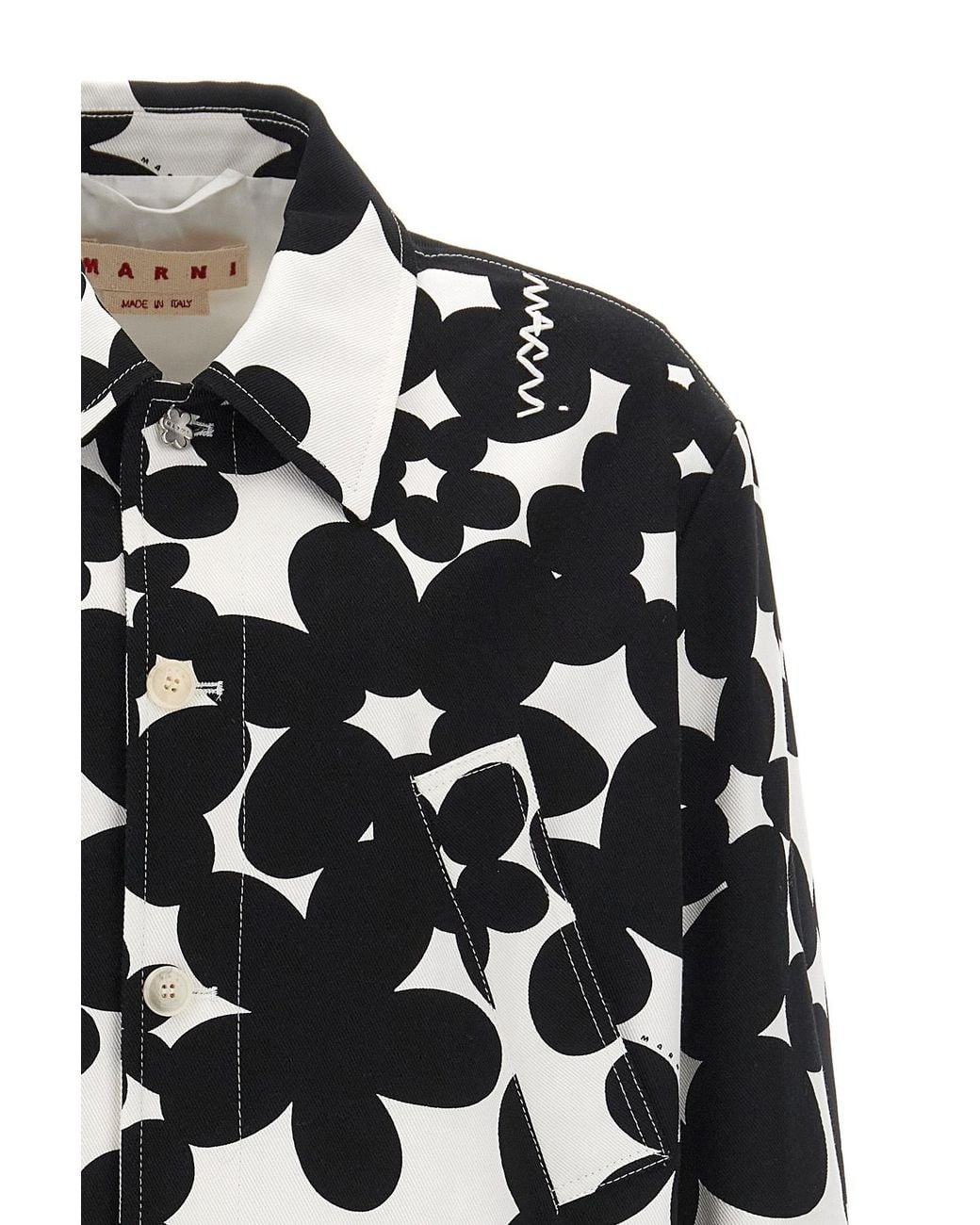 Marni Black 'Dillies' Jacket