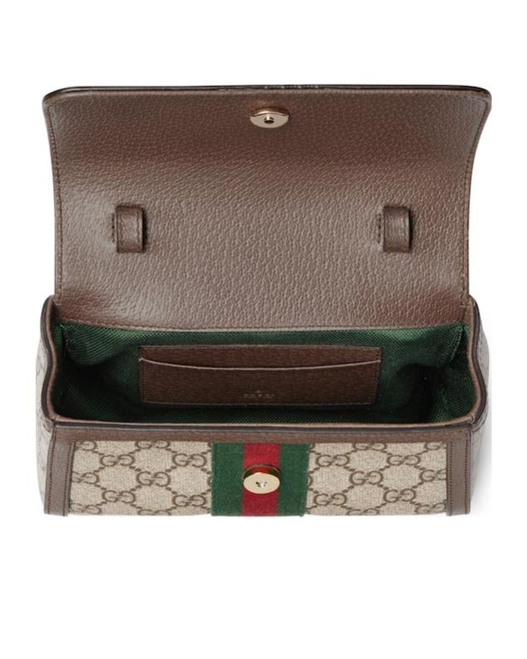 Gucci Gray Ophidia Mini Shoulder Bag