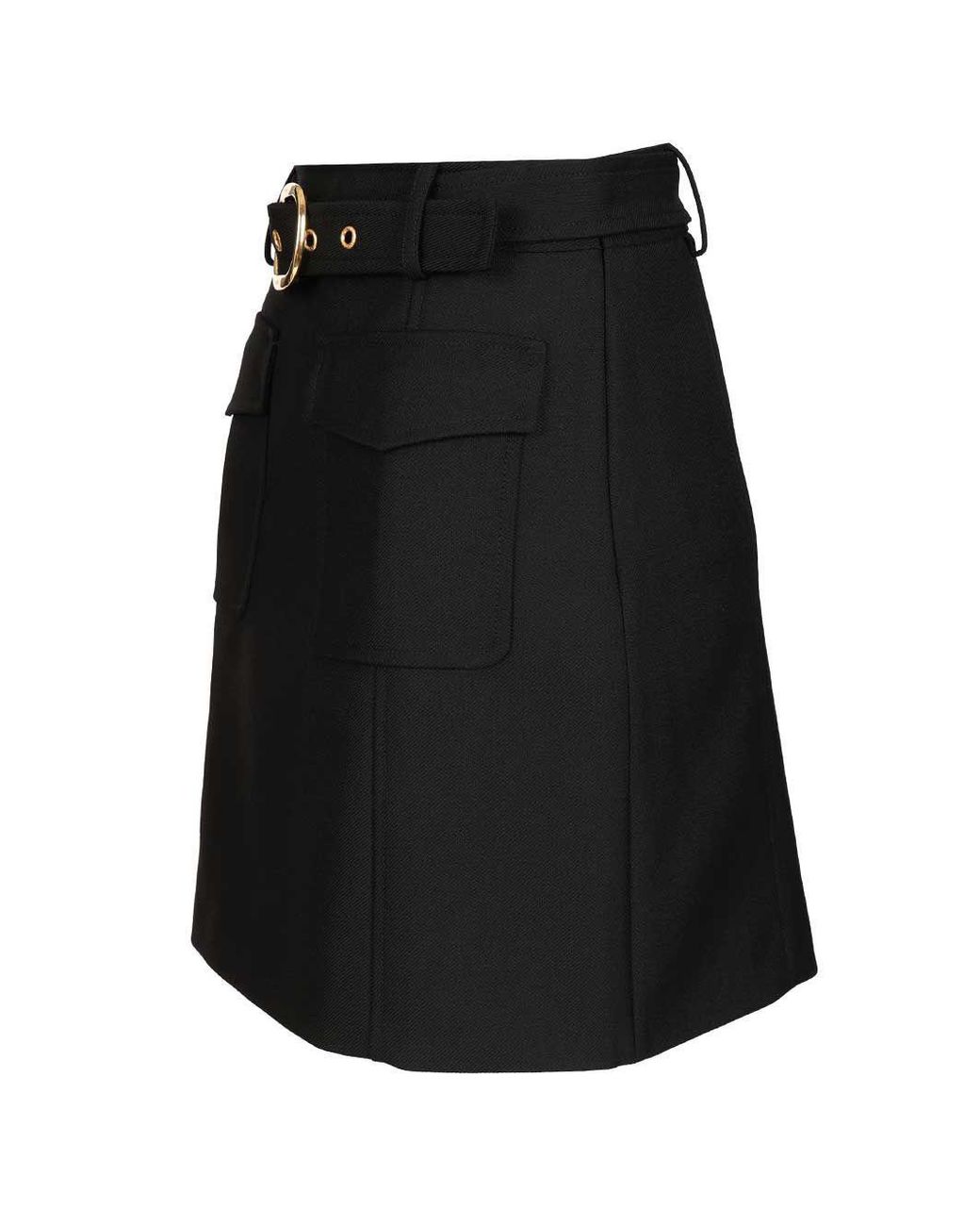 Céline Black Mini Skirt
