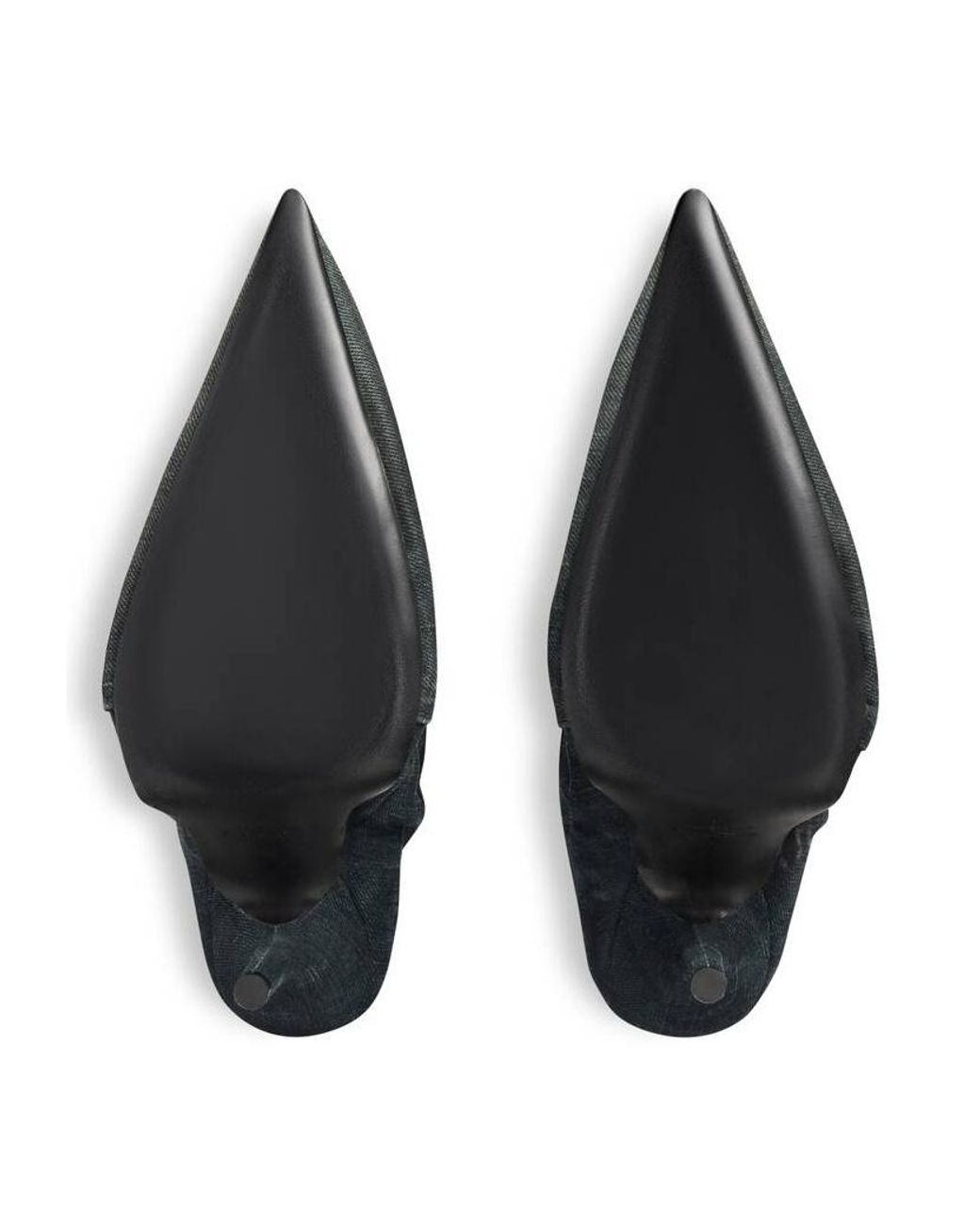 Balenciaga Black New Wader Distressed Boots