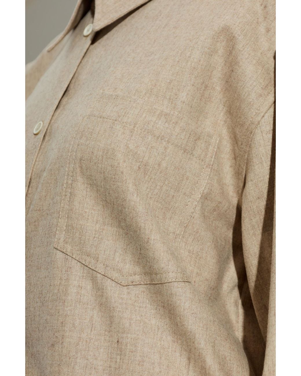 Fabiana Filippi Natural Long-Sleeved Shirt