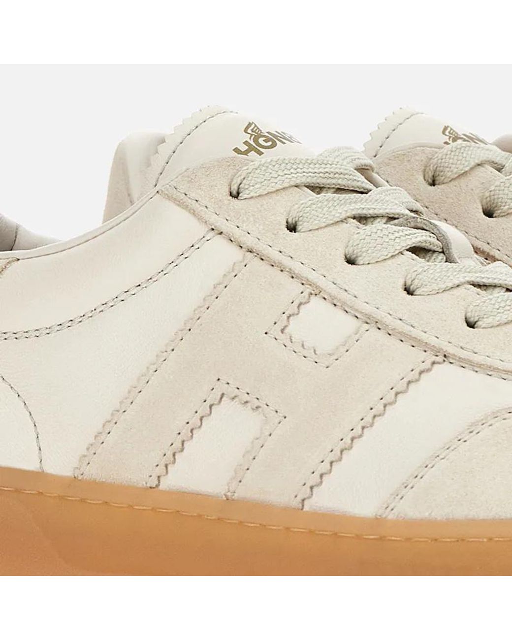 Hogan White Cool Yogurt Sneakers